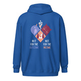 Veterinary Medicine - In it of the outcome not for the income Gildan Heavy Blend Adult Zip Hoodie-Unisex Zip Hoodie | Gildan 18600-I love Veterinary