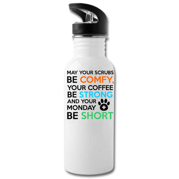 Veterinary Monday Prayer 20oz Water Bottle-Water Bottle | BestSub BLH1-2-I love Veterinary