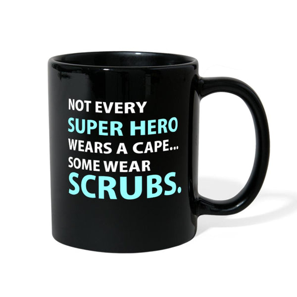 Veterinary - Not every superhero wears a cape... Some wear scrubs Full Color Mug-Full Color Mug | BestSub B11Q-I love Veterinary
