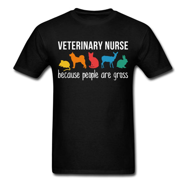 Veterinary nurse: because people are gross Unisex T-shirt-Unisex Classic T-Shirt | Fruit of the Loom 3930-I love Veterinary