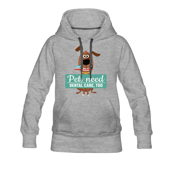 Veterinary Pet Dental Health Women’s Premium Hoodie-Women’s Premium Hoodie | Spreadshirt 444-I love Veterinary