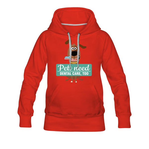 Veterinary Pet Dental Health Women’s Premium Hoodie-Women’s Premium Hoodie | Spreadshirt 444-I love Veterinary