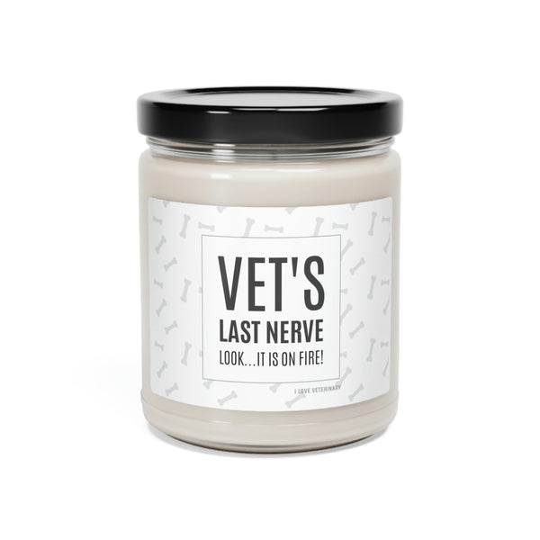 Vet's Last Nerve - Scented Soy Candle-Candles-I love Veterinary