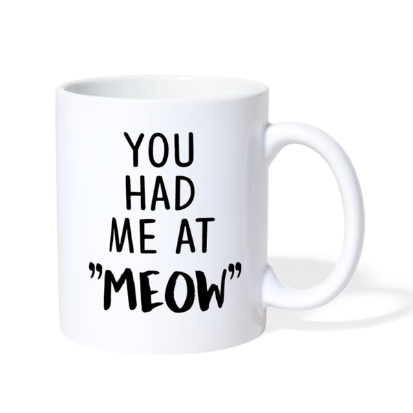 You had me at ""meow"" White Coffee or Tea Mug-Coffee/Tea Mug | BestSub B101AA-I love Veterinary