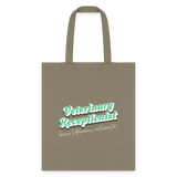 Veterinary Receptionist because vets need heroes too Tote Bag-Tote Bag | Q-Tees Q800-I love Veterinary