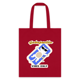 Gabapentin vibes only Cotton Tote Bag-Tote Bag | Q-Tees Q800-I love Veterinary