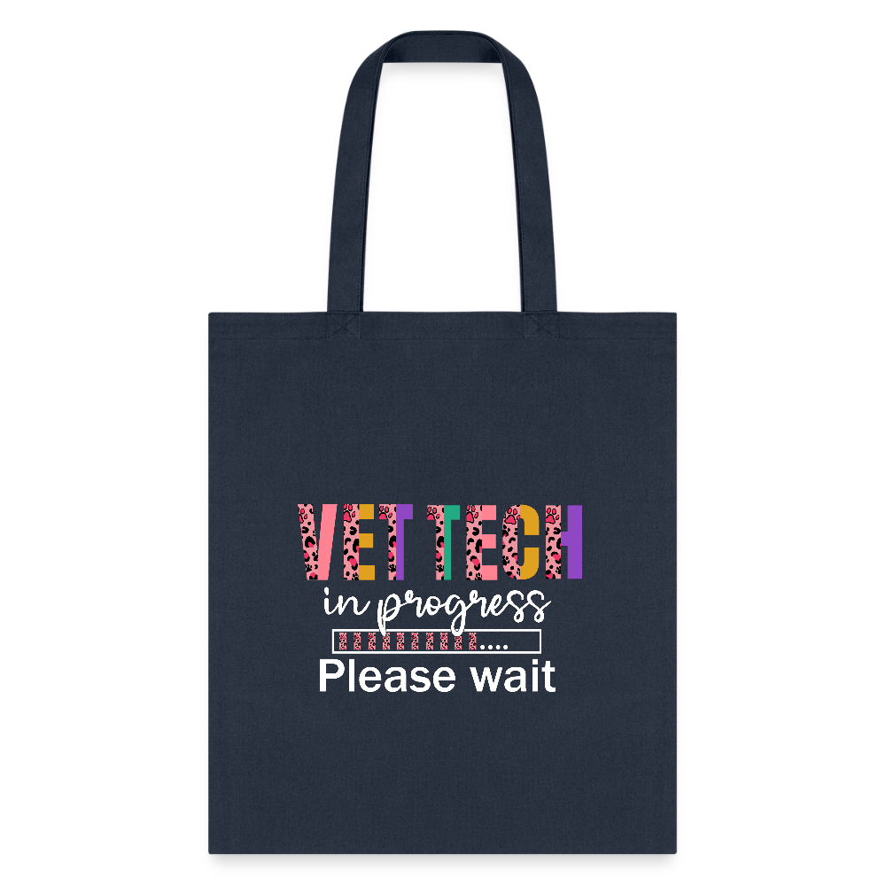 Vet Tech in Progress... Tote Bag-Tote Bag | Q-Tees Q800-I love Veterinary