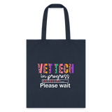 Vet Tech in Progress... Tote Bag-Tote Bag | Q-Tees Q800-I love Veterinary