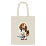 Nice catheter! Cotton Tote Bag-Tote Bag | Q-Tees Q800-I love Veterinary