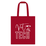 Vet Tech Needle Tote Bag-Tote Bag | Q-Tees Q800-I love Veterinary