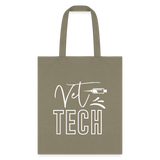 Vet Tech Needle Tote Bag-Tote Bag | Q-Tees Q800-I love Veterinary