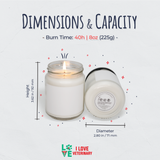 Gabapentin Vibes Only! Scented Soy Candle-Candles-I love Veterinary