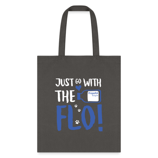 Just go with the Flo! Tote Bag-Tote Bag | Q-Tees Q800-I love Veterinary