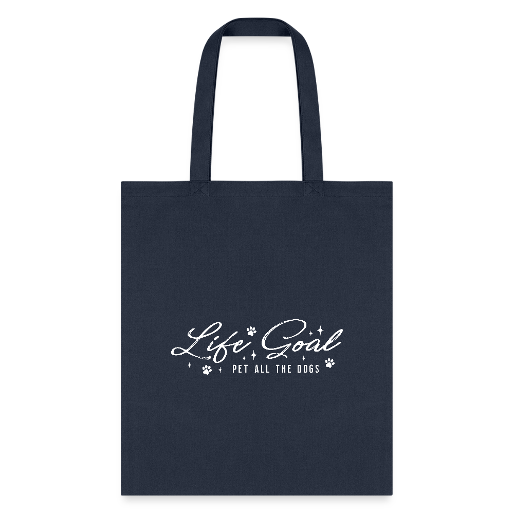 Pet All The Dogs Tote Bag-Tote Bag | Q-Tees Q800-I love Veterinary