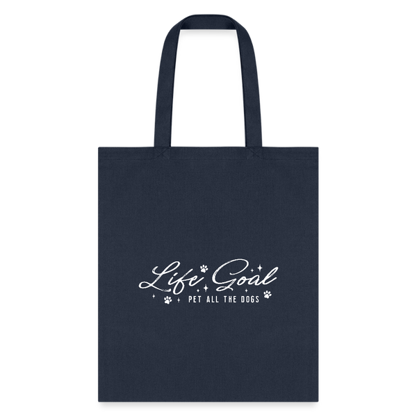 Pet All The Dogs Tote Bag-Tote Bag | Q-Tees Q800-I love Veterinary