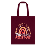 Veterinary Assistant Heart Tote Bag-Tote Bag | Q-Tees Q800-I love Veterinary
