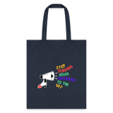 Stop sending your husband to the vet Cotton Tote Bag-Tote Bag | Q-Tees Q800-I love Veterinary
