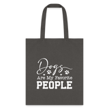 Dogs Are My Favorite People Tote Bag-Tote Bag | Q-Tees Q800-I love Veterinary