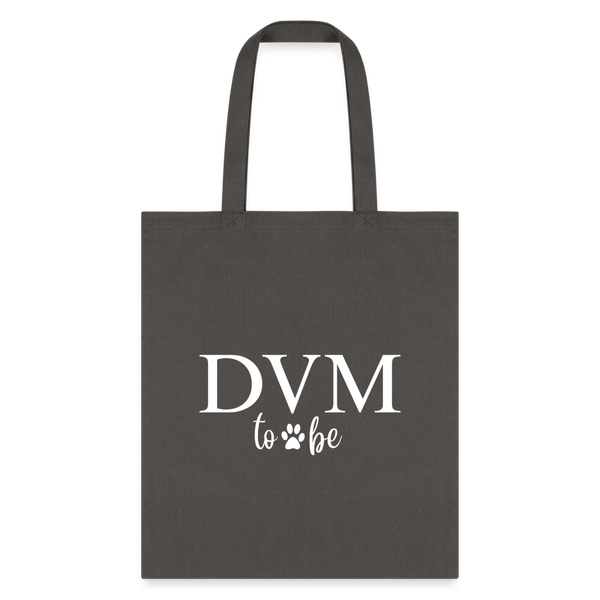 DVM to be Cotton Tote Bag-Tote Bag | Q-Tees Q800-I love Veterinary