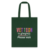 Vet Tech in Progress... Tote Bag-Tote Bag | Q-Tees Q800-I love Veterinary