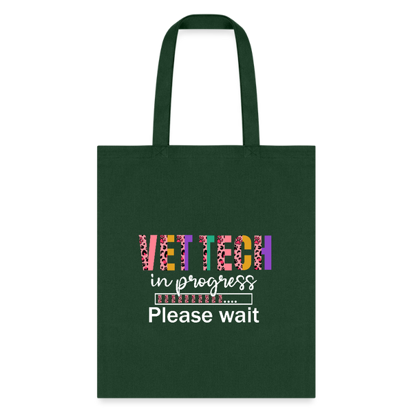 Vet Tech in Progress... Tote Bag-Tote Bag | Q-Tees Q800-I love Veterinary