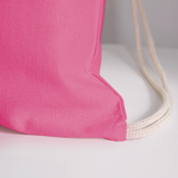 Dog heartbeat - Drawstring Bag-Cotton Drawstring Bag | Q-Tees Q4500-I love Veterinary