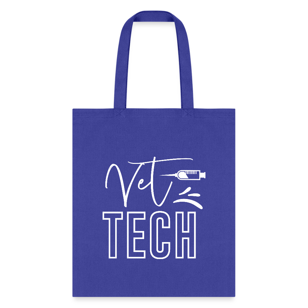 Vet Tech Needle Tote Bag-Tote Bag | Q-Tees Q800-I love Veterinary