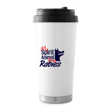 My Spirit Animal Has Rabies 16 oz Travel Mug-16 oz Travel Mug-I love Veterinary