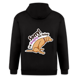 Sorry I'm dragging ass today Unisex Zip Hoodie-Men's Zip Hoodie | Gildan 18600-I love Veterinary