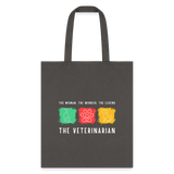 The woman, the wonder, the legend - the Veterinarian Tote Bag-Tote Bag | Q-Tees Q800-I love Veterinary