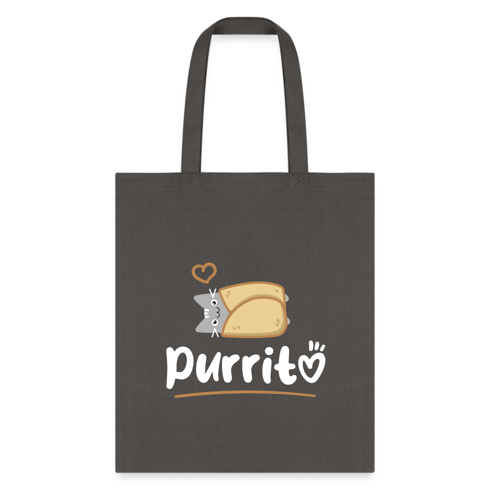 Purritto Tote Bag-Tote Bag | Q-Tees Q800-I love Veterinary