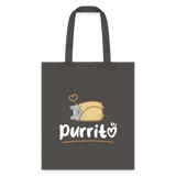 Purritto Tote Bag-Tote Bag | Q-Tees Q800-I love Veterinary