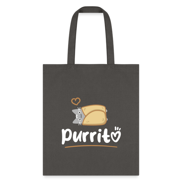 Purritto Tote Bag-Tote Bag | Q-Tees Q800-I love Veterinary