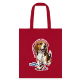 Nice catheter! Cotton Tote Bag-Tote Bag | Q-Tees Q800-I love Veterinary