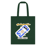 Gabapentin vibes only Cotton Tote Bag-Tote Bag | Q-Tees Q800-I love Veterinary