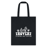 I'd rather talk to my Dog Tote Bag-Tote Bag | Q-Tees Q800-I love Veterinary