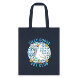 Silly Goose Vet Club Tote Bag-Tote Bag | Q-Tees Q800-I love Veterinary