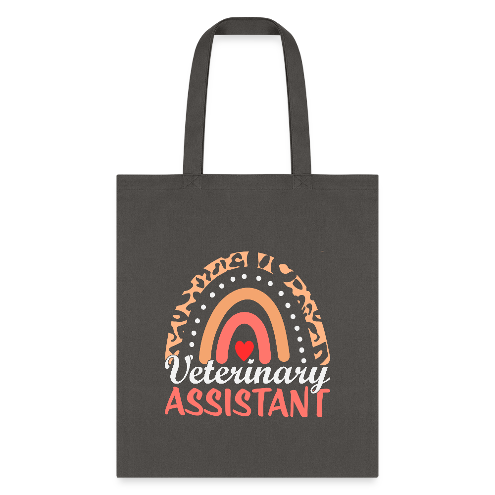 Veterinary Assistant Heart Tote Bag-Tote Bag | Q-Tees Q800-I love Veterinary