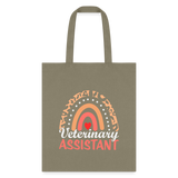 Veterinary Assistant Heart Tote Bag-Tote Bag | Q-Tees Q800-I love Veterinary