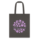 Vet Receptionist circle paws pattern Tote Bag