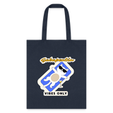 Gabapentin vibes only Cotton Tote Bag-Tote Bag | Q-Tees Q800-I love Veterinary
