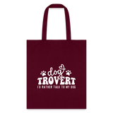 I'd rather talk to my Dog Tote Bag-Tote Bag | Q-Tees Q800-I love Veterinary