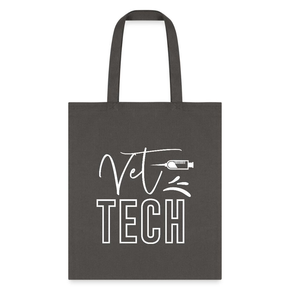 Vet Tech Needle Tote Bag-Tote Bag | Q-Tees Q800-I love Veterinary