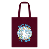Silly Goose Vet Club Tote Bag-Tote Bag | Q-Tees Q800-I love Veterinary