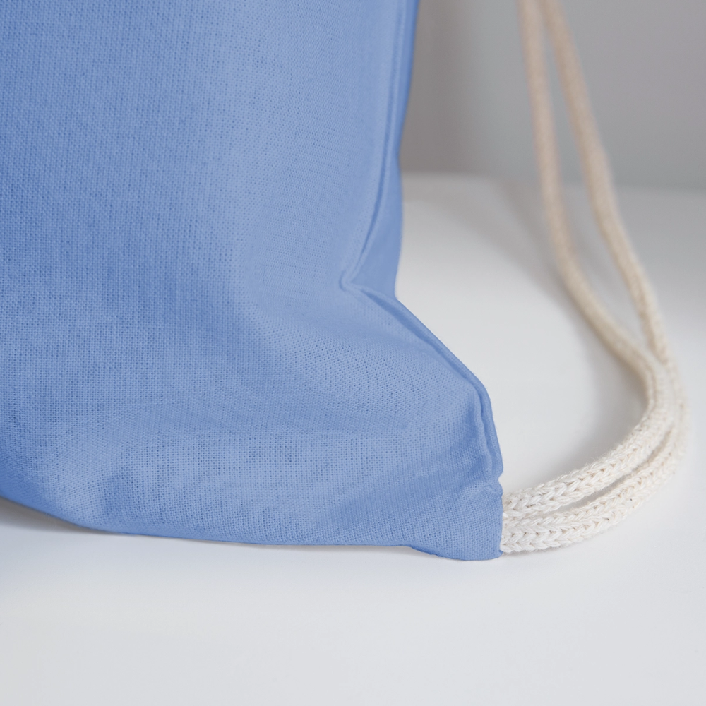 Dog heartbeat - Drawstring Bag-Cotton Drawstring Bag | Q-Tees Q4500-I love Veterinary