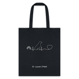#Custom order #3684483390 dog pulse-Tote Bag | Q-Tees Q800-I love Veterinary