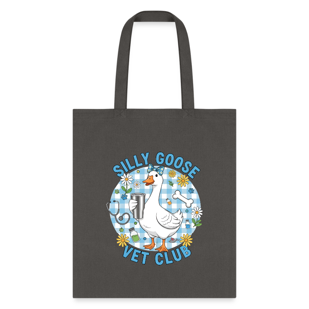 Silly Goose Vet Club Tote Bag-Tote Bag | Q-Tees Q800-I love Veterinary