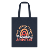 Veterinary Assistant Heart Tote Bag-Tote Bag | Q-Tees Q800-I love Veterinary