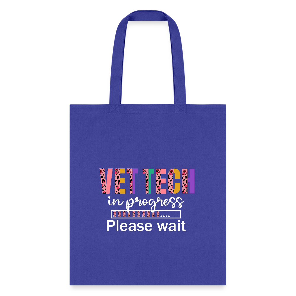 Vet Tech in Progress... Tote Bag-Tote Bag | Q-Tees Q800-I love Veterinary
