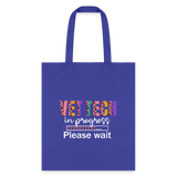 Vet Tech in Progress... Tote Bag-Tote Bag | Q-Tees Q800-I love Veterinary